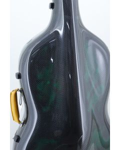 Custodia per violoncello Alpha 3D in carbonio verde