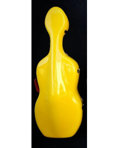 Custodia per violoncello Alpha in carbonio "Ferrari Yellow"