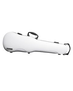 Custodia per violino Gewa Air 1.7 sagomata bianca satinata con maniglia laterale