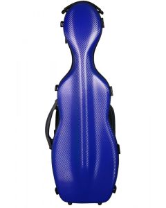 Custodia per violino sagomata a forma di violoncello blu