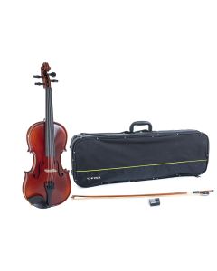 Violino Gewa Ideale 4/4 set con custodia rettangolare, archetto in legno e corde Aurora
