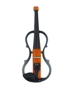 Violino elettrico Luthier VE15 natural senza piroli, set completo