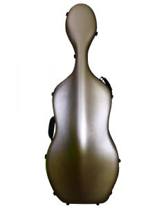 Custodia per violoncello Passion in policarbonato Champagne