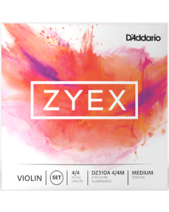 D'addario Zyex violino set (Re argento)