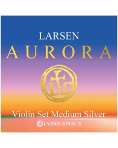Larsen Aurora violino set - re argento