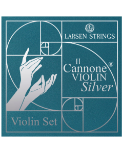 Larsen Il Cannone Silver violino set