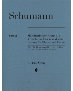Schumann, R. - Märchenbilder op.113, versione per violino e pianoforte