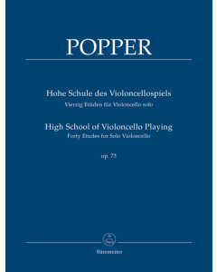 Popper, D. - High School of Violoncello Playing op. 73