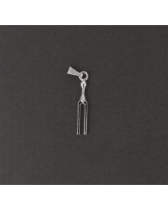Ciondolo tridimensionale placcato oro o argento - varie forme