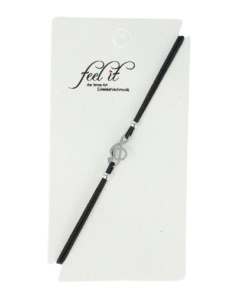 Bracciale con chiave di violino in acciaio inossidabile