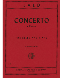 Lalo, E. - Concerto in Re min. per violoncello rev. Rose