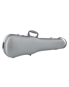 Custodia per violino Gewa Pure sagomata in policarbonato argento