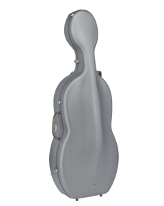 Custodia per violoncello Gewa Pure in policarbonato argento