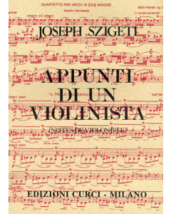 Szigeti, J. - Appunti di un violinista