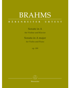 Brahms, J. - Sonata in La maggiore op.100 per violino e pianoforte