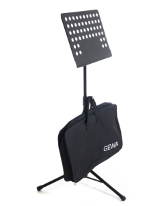 Leggio metallo Gewa OMS-20-BAG professionale forato