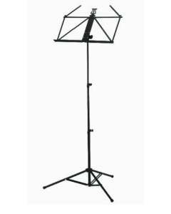 Leggio Ruka in alluminio verniciato nero, superleggero 600gr.