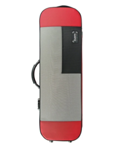 Custodia per violino BAM Stylus rettangolare rossa