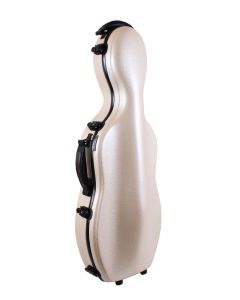 Custodia per viola Tonareli a forma di violoncello, fibra di vetro, vari colori