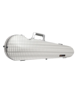 Custodia per violino BAM Hightech Contoured Cabourg sagomata silver - Limited edition