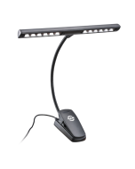 Luce per leggio K&M LED 12266 ricaricabile, con 12 led in linea