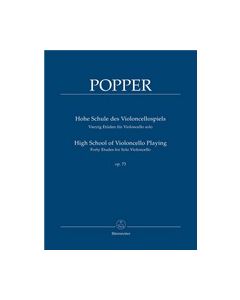 Popper, David High School of Violoncello Playing op. 73