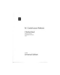 Castelnuovo-Tedesco, M. - I Nottambuli, variazioni fantastiche per violoncello e pianoforte (1927-UE)