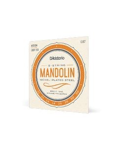 D'Addario Mandolino, corde per mandolino in nickel, set completo