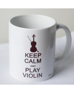 Tazza da tè "Keep calm and play"