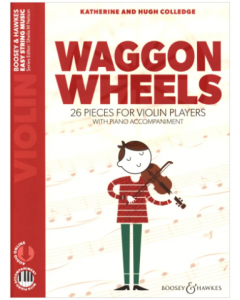 Colledge, K. & H. - Waggon Wheels per Violino e Piano, parte, spartito accompagnamento e AudioAccess