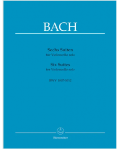 J.S. Bach - Sei suites per violoncello solo (rev. Wenziger)