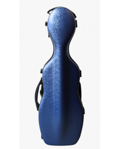 Custodia per violino sagomata a forma di violoncello blu disco