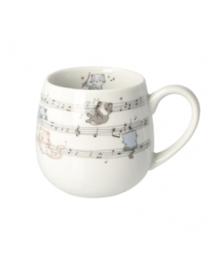 Tazza con pentagramma e gattini