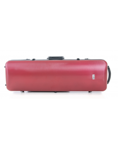 Custodia violino Gewa Pure rettangolare in policarbonato rosso