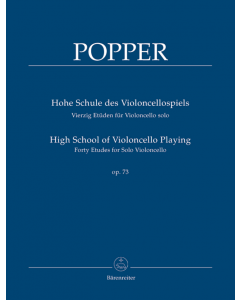 Popper, D. - High School of Violoncello Playing op. 73