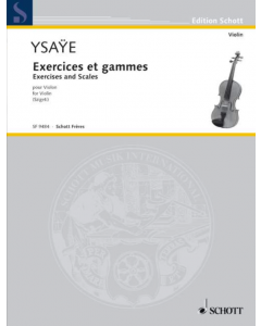 Ysaye, E. - Esercizi e scale per violino