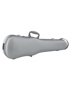 Custodia per violino Gewa Pure sagomata in policarbonato argento
