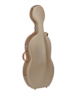 Custodia per violoncello Gewa Pure in policarbonato oro