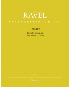 Ravel, M. - Tzigane rapsodia da concerto per violino e pianoforte