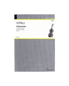 Vitali, T.A. - Chaconne per violino e piano (ed. Schott, rev. Kross)
