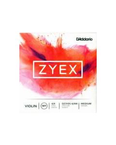 D'addario Zyex violino set (Re argento)