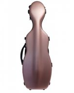 Custodia per violino sagomata a forma di violoncello rosa oro