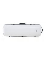 Custodia per violino GEWA PURE rettangolare in policarbonato 2.4 bianca