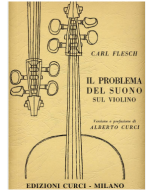Flesch-Curci, Il problema del suono sul violino