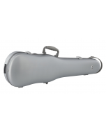 Custodia per violino Gewa Pure sagomata in policarbonato argento