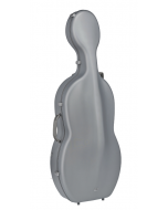 Custodia per violoncello Gewa Pure in policarbonato argento