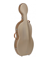 Custodia per violoncello Gewa Pure in policarbonato oro